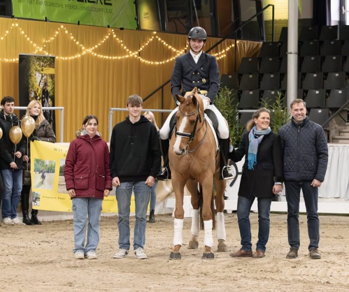 Goldenes Reitabzeichen für Fabian Klatt