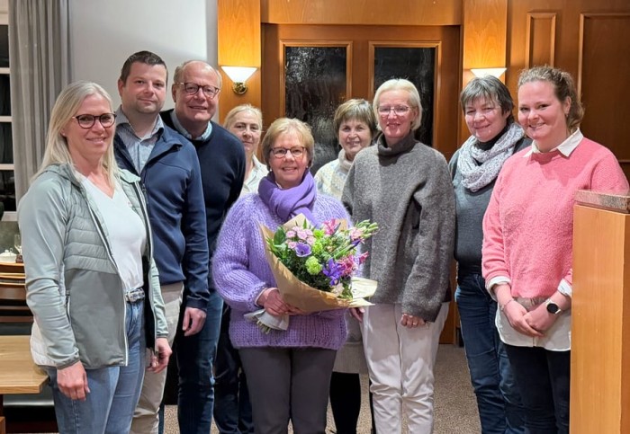 Helma Schwarzmann aus der Richterkommission des PSV Hannover verabschiedet