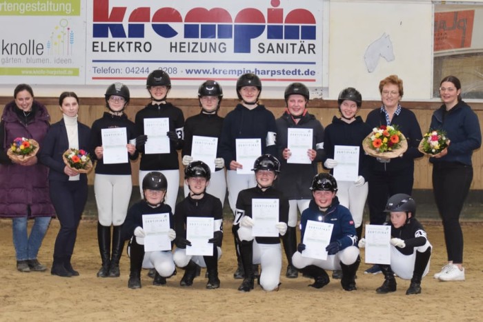 Erfolgreicher Nachwuchs-Trainerassistenten-Lehrgang in Harpstedt
