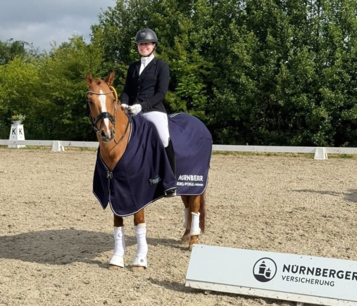 Zweite Qualifikation zum NÜRNBERGER BURG-POKAL der norddeutschen Junioren 2026: Sieg für Jette Brandt
