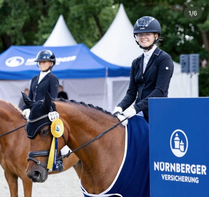 Finale NÜRNBERGER BURG-POKAL der norddeutschen Junioren 2025: Sieg für Carlotta Kopitzki